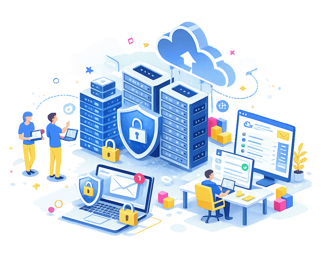 Professional business email service for small businesses